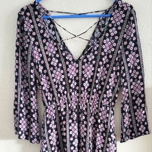 Boho dress/tunic, floral